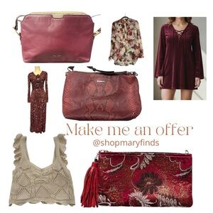 ❣️Visit my Closet. Me an Offer @shopmaryfinds ❣️